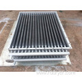 Drying of fin tubes with air heat exchanger